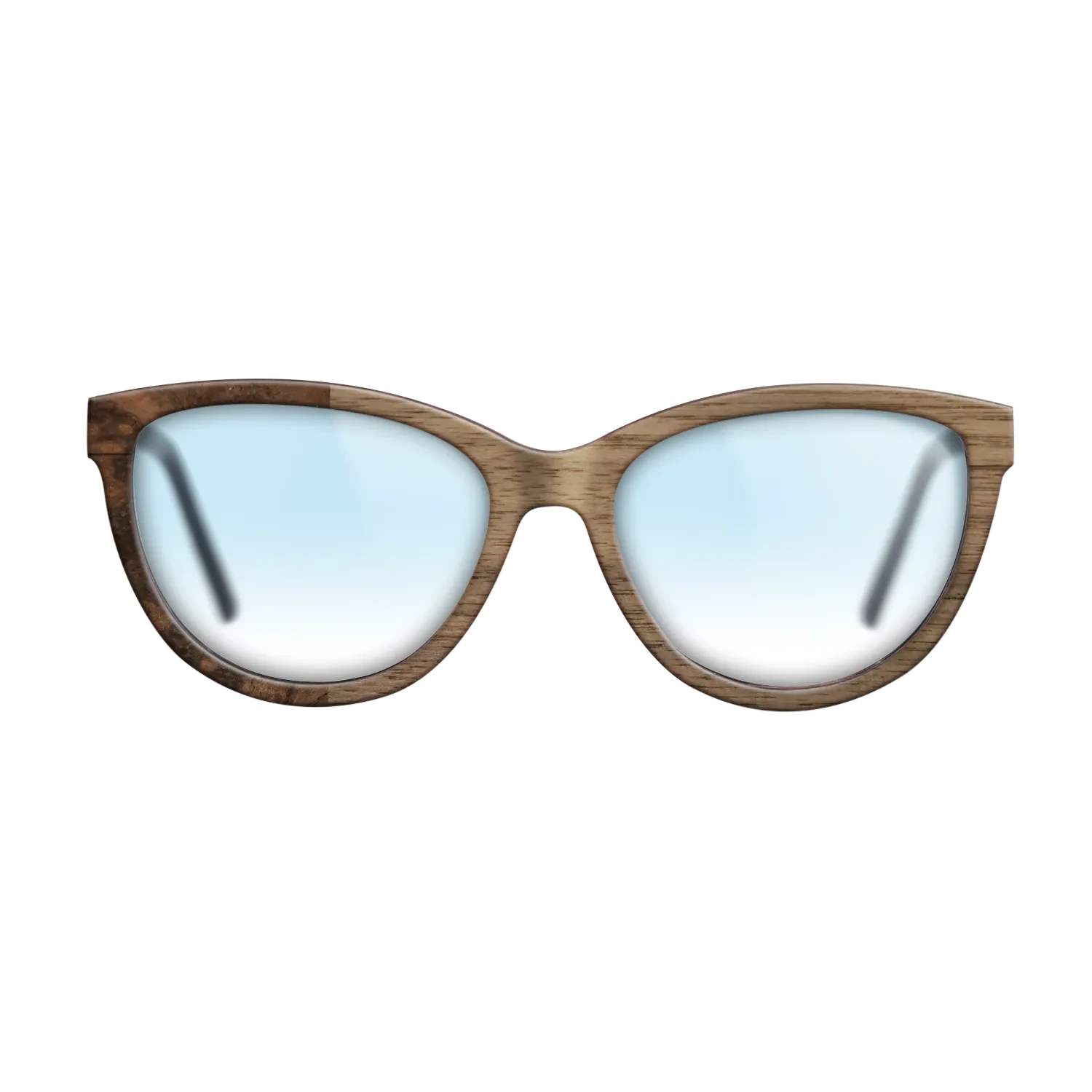 Walnut: Straight Grain,Walnut Burl: Binary - The Maiden - Cat - SIRIS wood optic