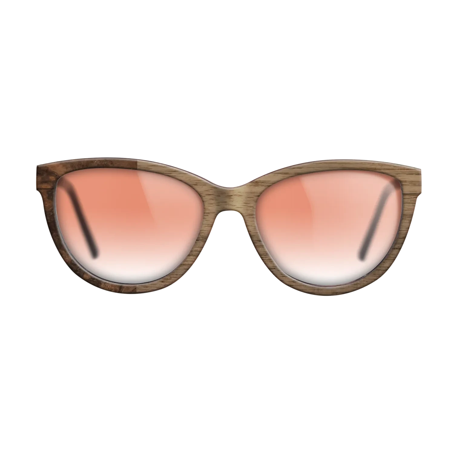 Walnut: Straight Grain,Walnut Burl: Binary - The Maiden - Cat - SIRIS wood optic