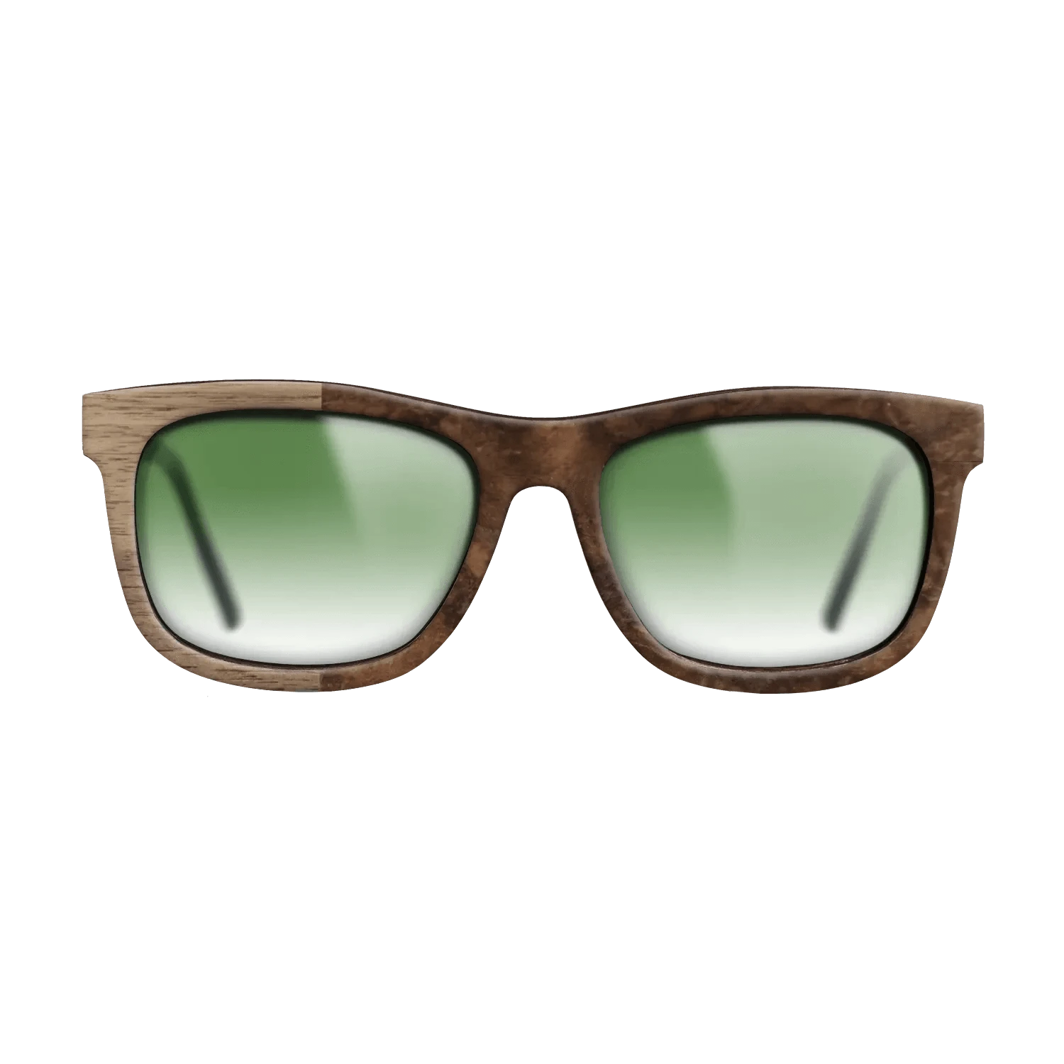 Walnut Burl,Walnut: Straight Grain: Binary - The Hero - Square - SIRIS wood optic