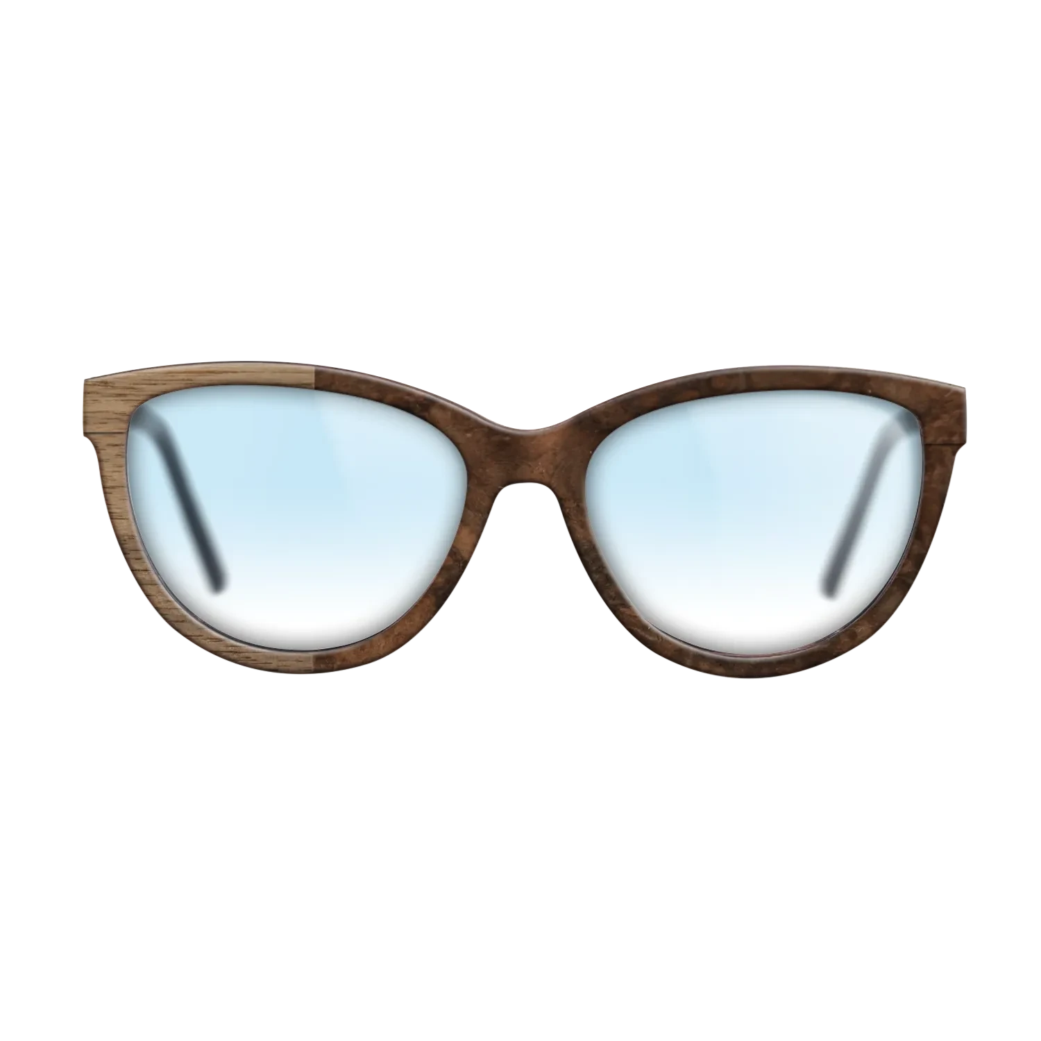 Walnut Burl,Walnut: Straight Grain: Binary - The Maiden - Cat - SIRIS wood optic