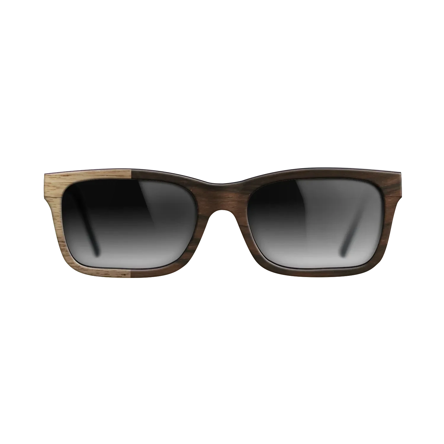 Ziricote Dark Quartered,Walnut: Straight Grain: Binary - The Sage - Rectangle - SIRIS wood optic