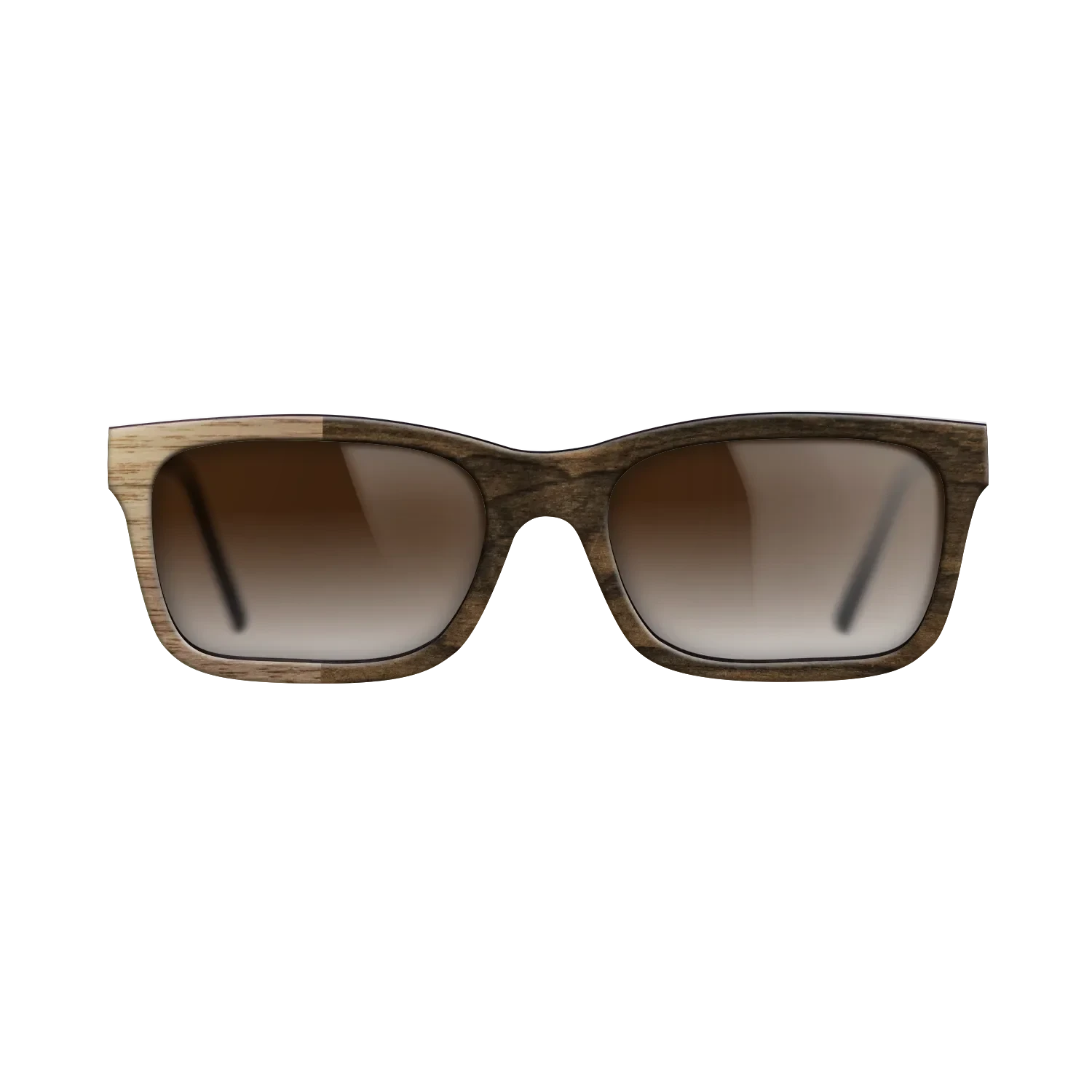 Ziricote Dark Quartered,Walnut: Straight Grain: Binary - The Sage - Rectangle - 1091 - SIRIS wood optic