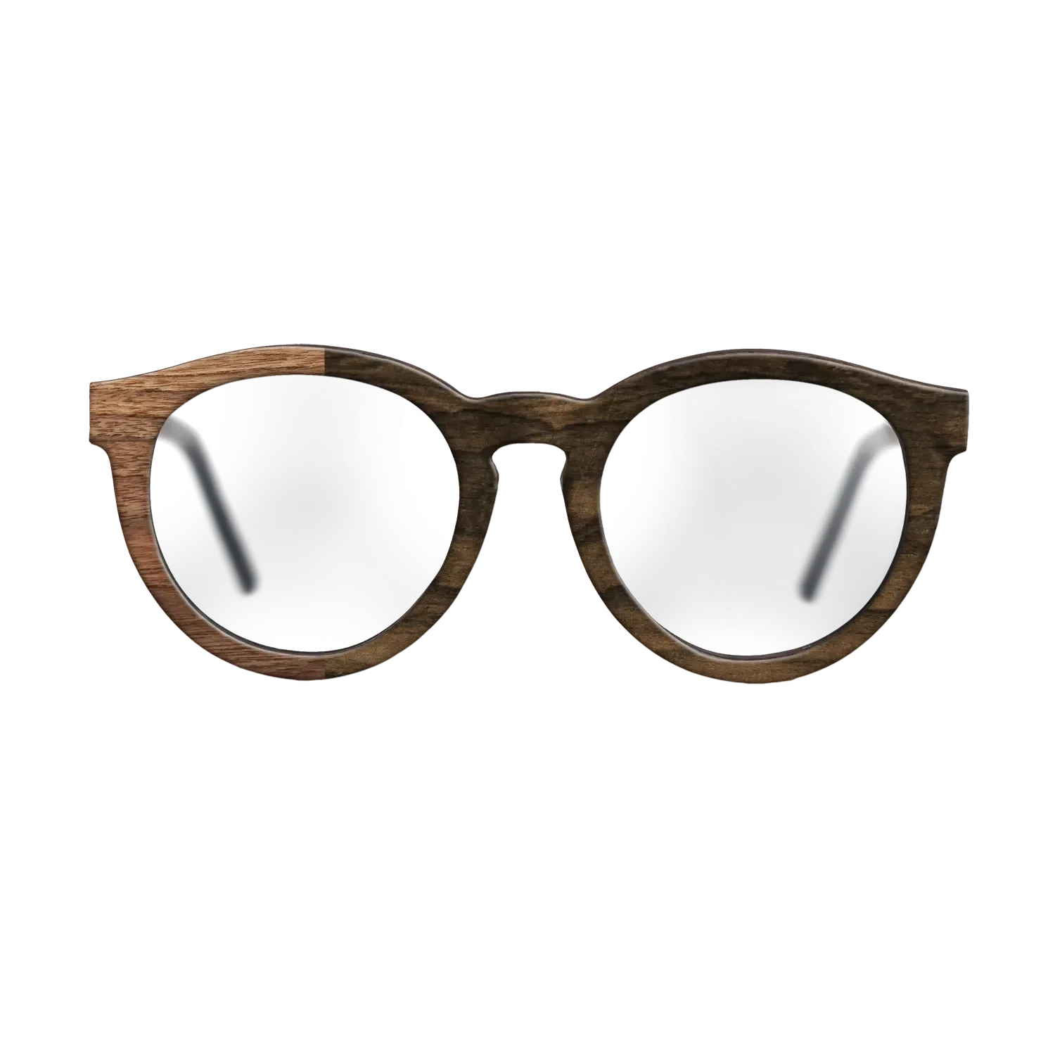 Ziricote Dark Quartered,Walnut Claro Light: Binary - The Rebel - Round - SIRIS wood optic