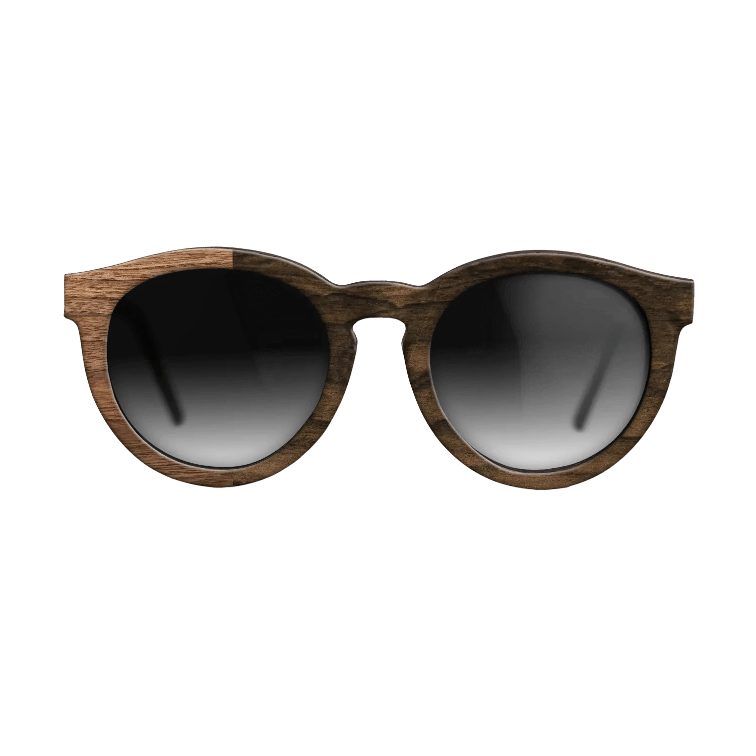 Ziricote Dark Quartered,Walnut Claro Light: Binary - The Rebel - Round - SIRIS wood optic